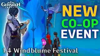 C6 Kaeya Plays New CO-OP Event Peculiar Wonderland Part 1| Genshin Impact 1.4 Windblume Festival