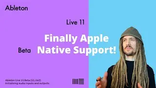 Ableton Live 11.1b3 Beta - Apple Support Initial Test