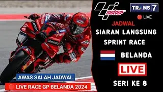 Jadwal Siaran Langsung Sprint Race MotoGP Belanda 2024 | MotoGP Belanda 2024 Live Trans 7