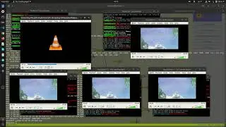 Multicast video streaming by VLC over mininet using SDN