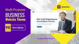 High-Performance Multipurpose Website | 90+ Pre Made Demo Elementor Theme | Composer WordPress Theme