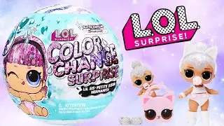 {ASMR} L.O.L. Surprise! Glitter Color Change Lil Sis