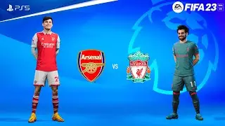 FIFA 23 - Arsenal vs. Liverpool Ft. Havertz, Declan Rice, | Premier League | PS5™ Gameplay [4K60]