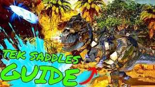 How To PROPERLY Use TEK SADDLES in Ark Survival Ascended! Tek Saddles GUIDE for ASA!!