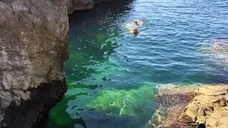 Дикие пляжи Симеиза. Скала Дива