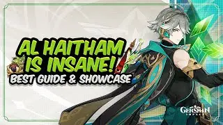 COMPLETE ALHAITHAM GUIDE! Best Alhaitham Build - Artifacts, Weapons & Showcase | Genshin Impact