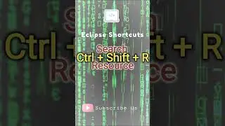 Eclipse Shortcuts | Every Java Programmer Should Know 06