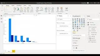 Displaying data using Bar charts in Power BI