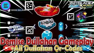 Gameplay Demise DULAHAN D6 + Qr-Codes | Геймплей DEMISE Dullahan D6 + Qr-Коды - Beyblade Burst Surge