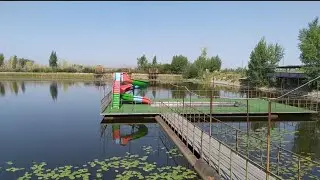 Тимбилдинг в зоне отдыха Щучье с. Кенжеколь , Павлодар .