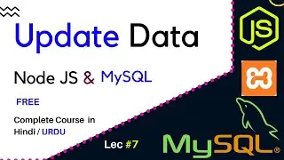 How to Update Data From Database Using Node js MySQL