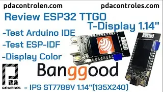 Review Module #ESP32 TTGO  T-Display 1.14