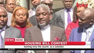 Azimio MPs storm out of National assembly in protest of housing bill