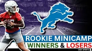 Detroit Lions Rookie Minicamp Winners & Losers Ft. Jahmyer Gibbs, Sam LaPorta, & Hendon Hooker