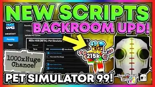 [BACKROOMS] Pet Simulator 99 Script Hack EVENT DUPE HACK 🚪 Auto EGG AUTOFARM TRADE SCAM 🔥 NEW GUI