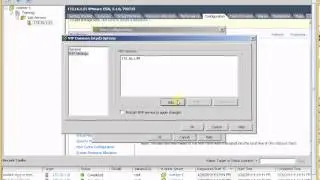 How to Configure Time Synchronization in vCenter vSphere of ESXi 5.1