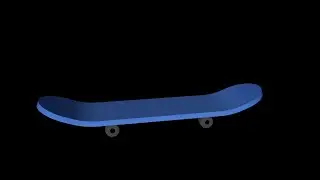 Modeling a skateboard in Cinema 4D tutorial