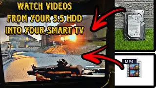 HOW TO USE YOUR 3.5 HDD TO YOUR SMART TELEVISION | EXTERNAL HDD TO TV 