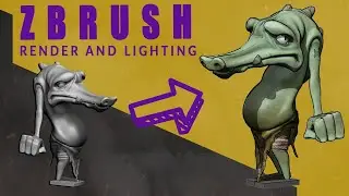 ZBrush Quick Tip Series: RENDERING & LIGHTING!!!