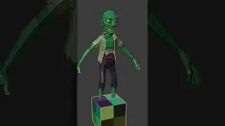 Making a Low Poly Zombie in Blender