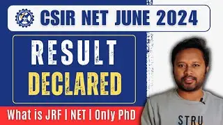 CSIR NET June 2024 Results OUT! 3 Categories Explained – JRF, NET & PhD!