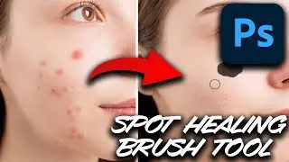 Photoshop Spot Healing Brush Tool Tutorial