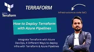 How to deploy Terraform code in an Azure DevOps pipeline? | How to integrate Terraform with Azure?