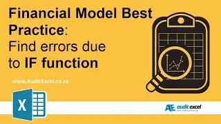 Finding the typical IF errors in MS Excel spreadsheets in order of likelihood of a spreadsheet error