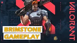 Valorant Brimstone Gameplay | How To Play Brimstone | Valorant Arabia