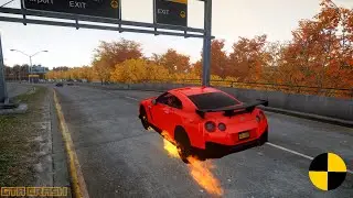 GTA 4 CRASH TESTING REAL CAR 450