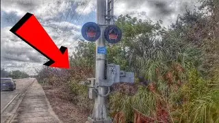 Gates Removed Abandoned Railroad Crossing