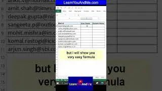 This latest Excel formula makes your life easy | TEXTAFTER and TEXTBEFORE Excel formula  #msexcel