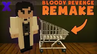 ЧТО ЭТО ЗА СУЩЕСТВО?! - Bloody Revenge: Remake (Minecraft Карта)