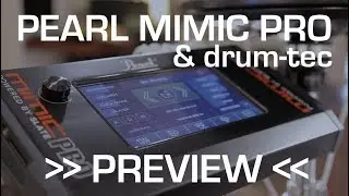 Pearl Mimic Pro with drum-tec electronic drums PREVIEW