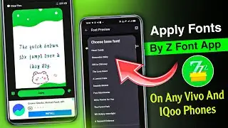 Z Font App Kaise Use Kare | Z Font3 Fonts Apply Problem Solve | Emoji & Font Apply On Vivo Phones 😊