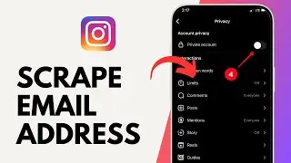 How to Scrape Email Address From Instagram