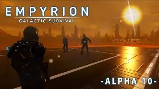 Empyrion Galactic Survival - стрим 1 - Выживание и прохождение - сервер HWS - Стартовая планета