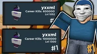 GRIND TO 1 MILLION KILLS IN ROBLOX ARSENAL.. | #1