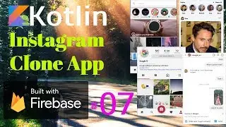 Connect Android Project to Firebase - Kotlin Project Android Instagram App with Firebase Tutorial 07