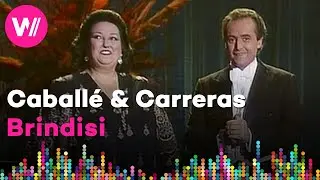 Verdi - Brindisi / Libiamo nelieti calici (José Carreras & Montserrat Caballé) | Live in 1989