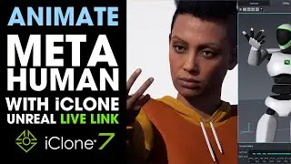 Unreal Engine MetaHuman ~  How to Animate MetaHuman with iClone Unreal Live Link & PN Suit TUTORIAL