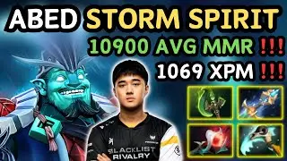 🔥 ABED STORM SPIRIT Midlane Highlights 22 KILLS 🔥 1069 XPM Master Tier ABED - Dota 2