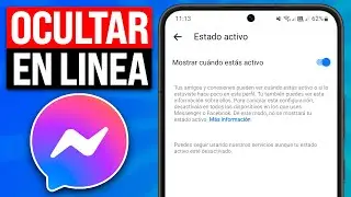 Cómo QUITAR el ESTADO ACTIVO en Messenger (2024)