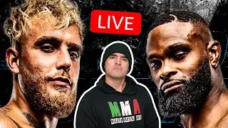 Jake Paul vs Tyron Woodley LIVE Mexican Fight Companion 🔥🔥