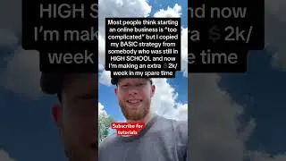 Spare time side hustle
