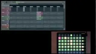 FL Studio Performance mode marching clips mode preview