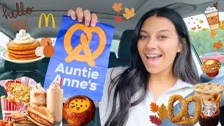 I Only Ate NEW FALL RELEASES for 24 Hours!!