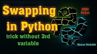 Swapping in Python, python programming 2020