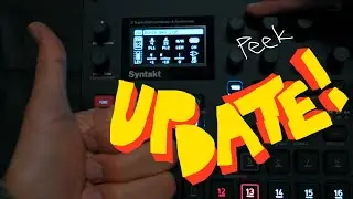 Syntakt Software Update Peek!!