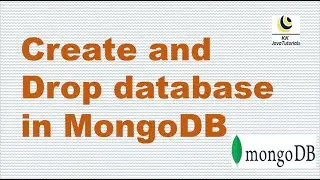 How to Create and Drop database in MongoDB | MongoDB Create & Drop Database | MongoDB Tutorial